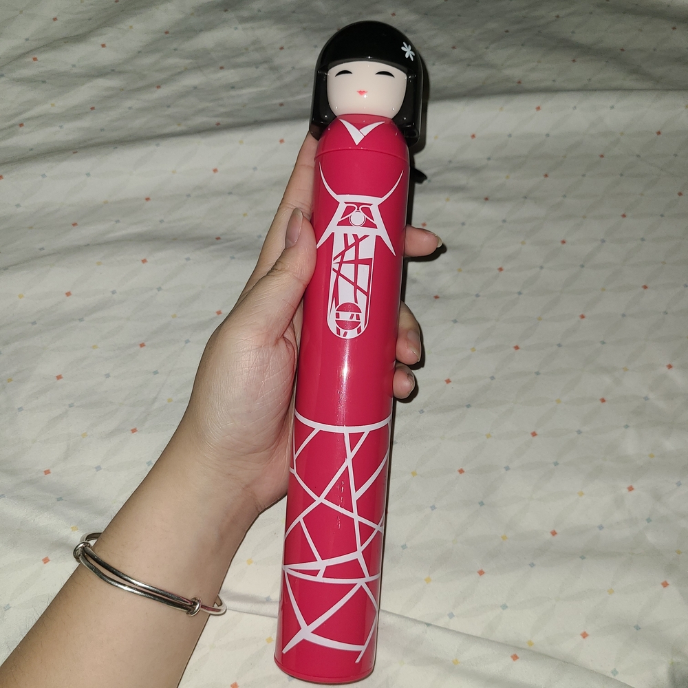 Pink Kokeshi Doll Umbrella